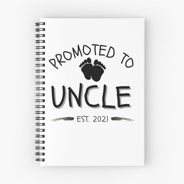 Item preview, Promoted To Uncle 2021 designed and sold by momsnpops.
