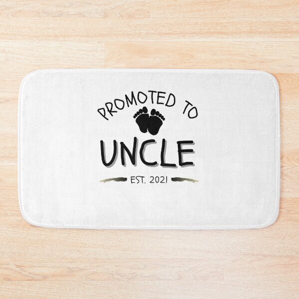 Item preview, Promoted To Uncle 2021 designed and sold by momsnpops.