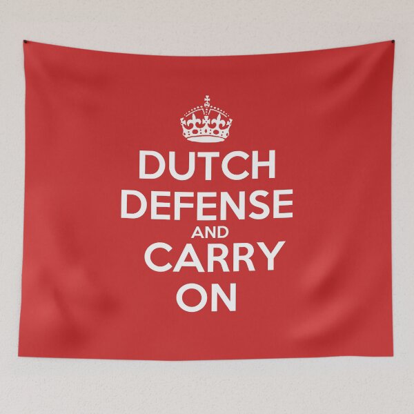 Item preview, Dutch Defense and Carry On - Chess opening T-Shirt designed and sold by edygun.