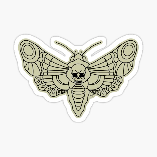 175 Death Moth Tattoo Designs To Help Embrace The Darkside