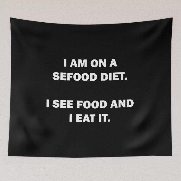 Item preview, FUNNY SEAFOOD DESIGN designed and sold by Picspot.