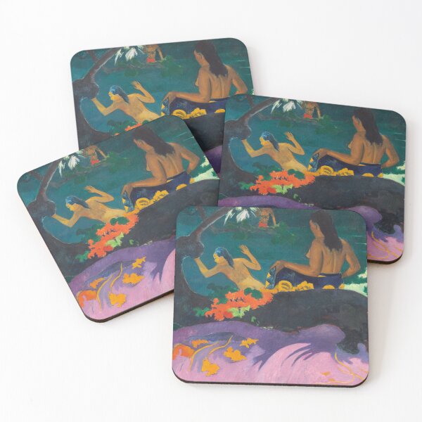 Item preview, Paul Gauguin Landscape Painting - Fatata te Miti designed and sold by SFTStudio.