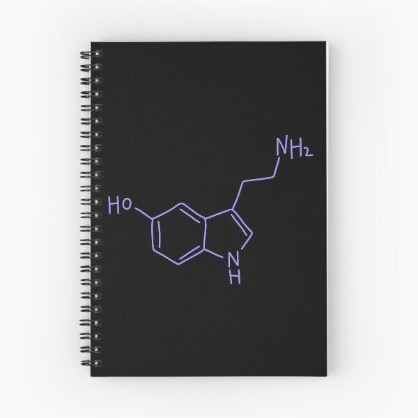 Item preview, Purple Serotonin Molecule Hand Drawn designed and sold by illhustration.