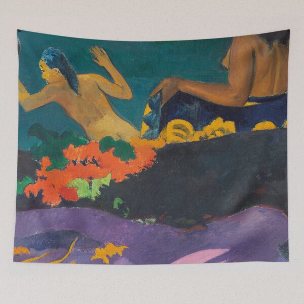 Item preview, Paul Gauguin Landscape Painting - Fatata te Miti designed and sold by SFTStudio.