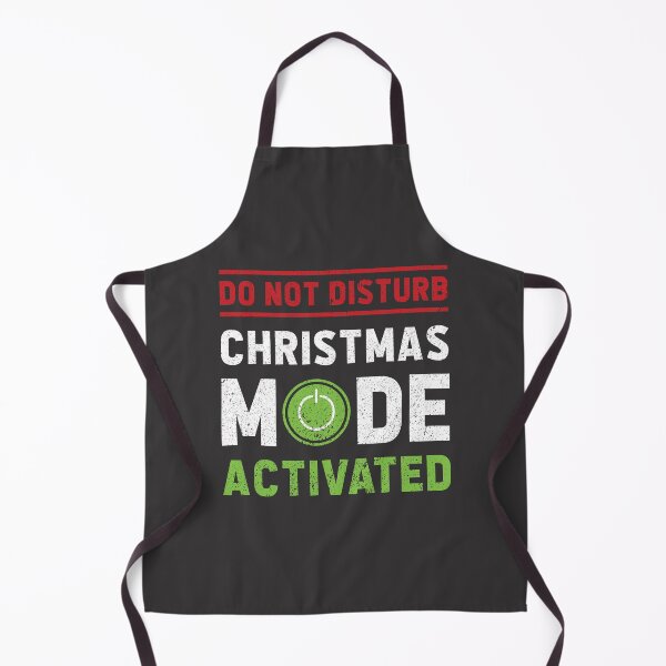 Item preview, CHRISTMAS MODE ACTIVATED (Funny Gamer slogan)- charcoal grey designed and sold by HeraAndKosmos.