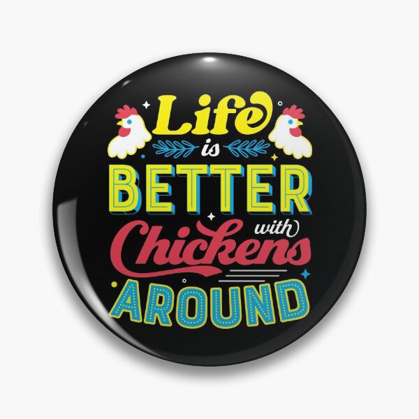 Item preview, Funny Life Is Better With Chickens Around Bauer designed and sold by DoSt-997.