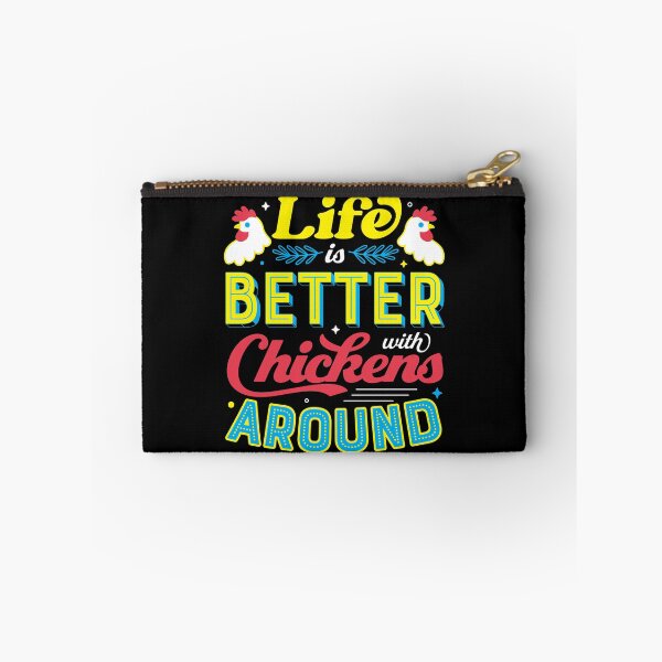 Item preview, Funny Life Is Better With Chickens Around Bauer designed and sold by DoSt-997.