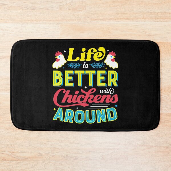 Item preview, Funny Life Is Better With Chickens Around Bauer designed and sold by DoSt-997.
