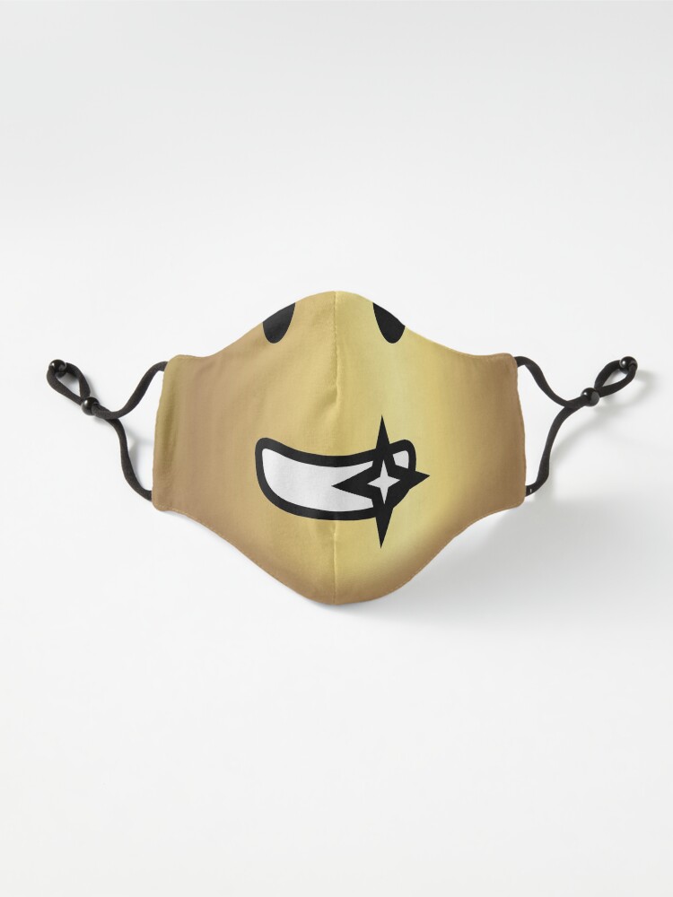 Roblox Face Mask By Mechanick Redbubble - yellow roblox smile face