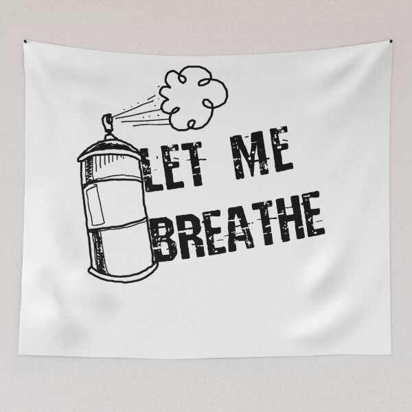 Item preview, Let Me Breathe Typographt designed and sold by Store Artilia.