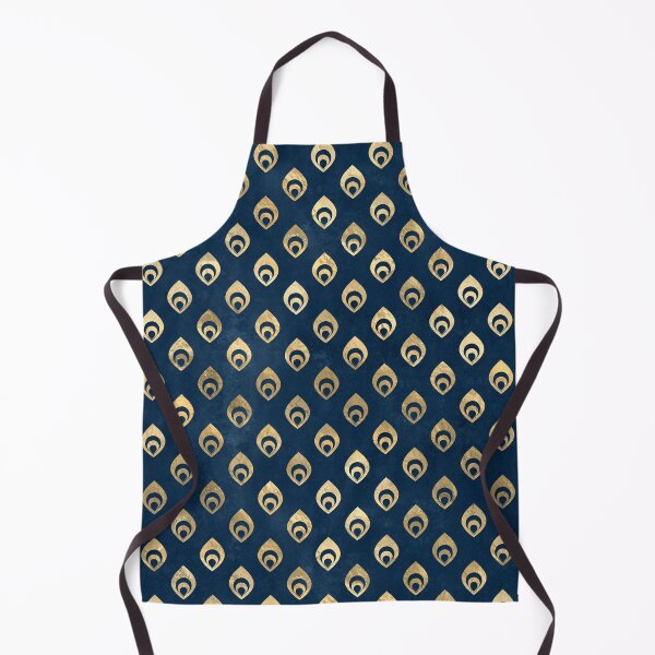 Item preview, An ornate gold on dark blue design designed and sold by AnnieHochmann.