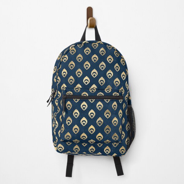 Item preview, An ornate gold on dark blue design designed and sold by AnnieHochmann.