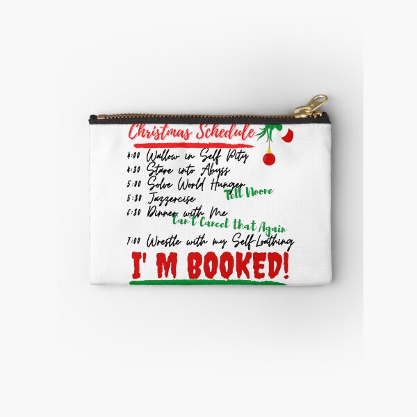 Item preview, Christmas Schedule designed and sold by Vibing-Right.
