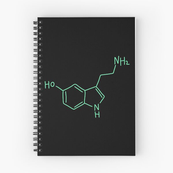Item preview, Mint Green Serotonin Molecule Hand Drawn designed and sold by illhustration.