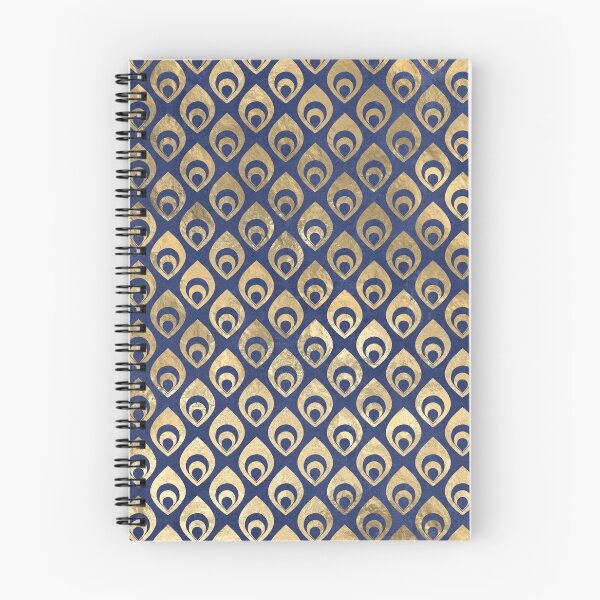 Item preview, An ornate gold on dark blue design designed and sold by AnnieHochmann.