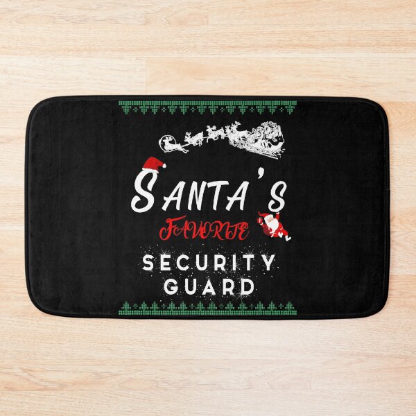 Item preview, Santa's Favorite Security Guard  designed and sold by . JustBeUnique ..