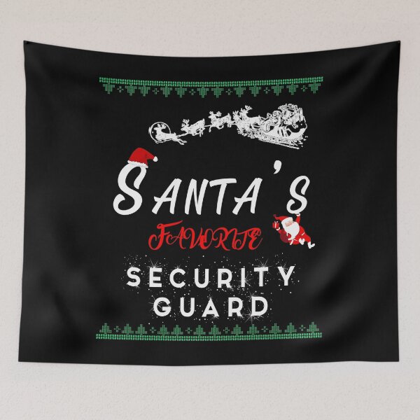 Item preview, Santa's Favorite Security Guard  designed and sold by . JustBeUnique ..