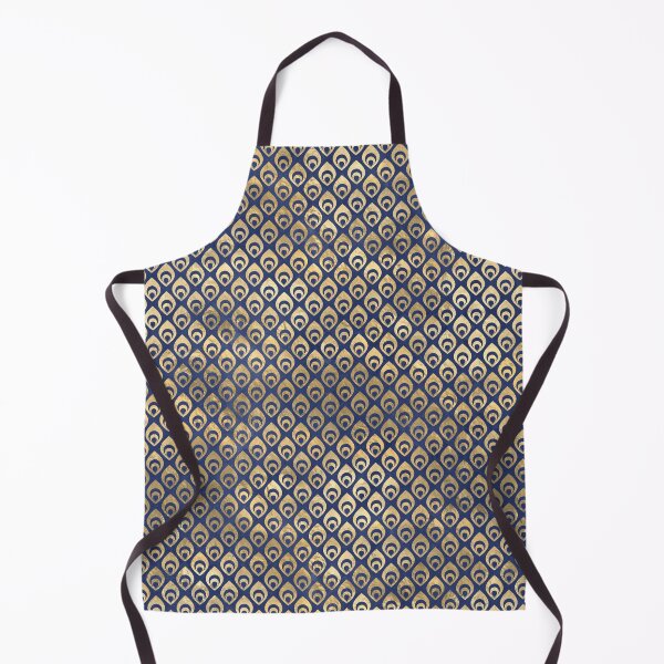 Item preview, An ornate gold on dark blue design designed and sold by AnnieHochmann.