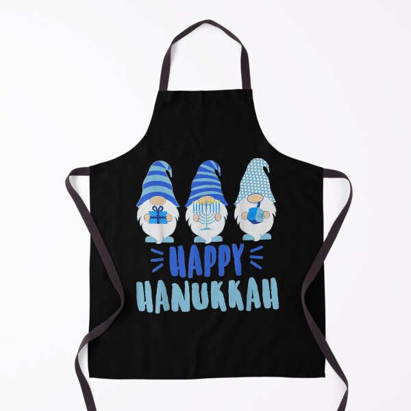 Item preview, Tu Happy Hanukkah 2020 Gnome Menorah Dreidel designed and sold by Catherineheyman.