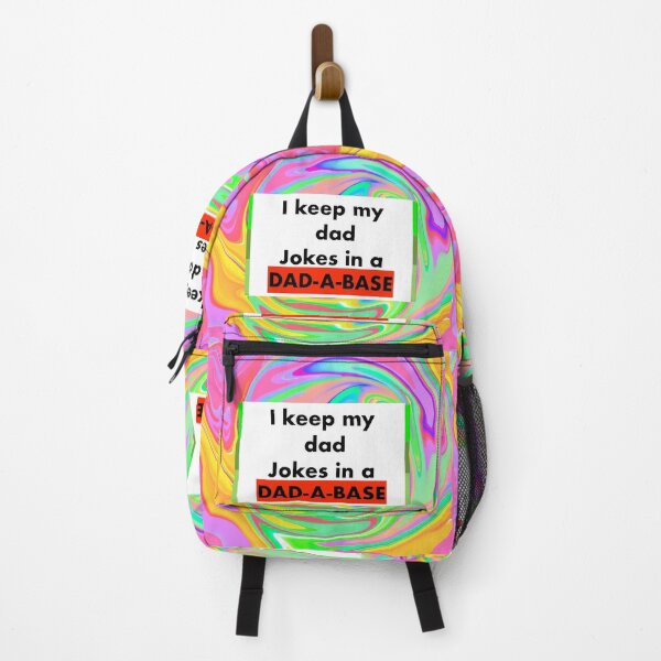 Item preview, i keep all my dad jokes in a dad a base designed and sold by sarina G.
