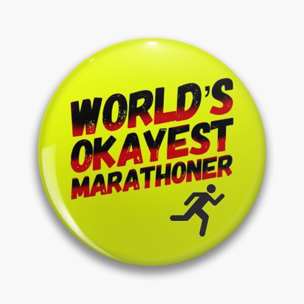 Item preview, World's Okayest Marathoner designed and sold by Desznr.