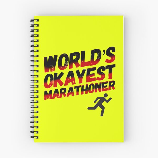 Item preview, World's Okayest Marathoner designed and sold by Desznr.