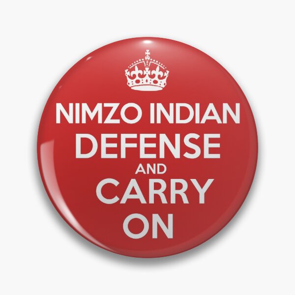 Item preview, Nimzo Indian Defense and Carry On - Chess opening T-Shirt designed and sold by edygun.
