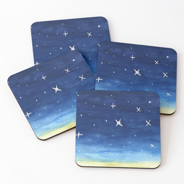 Item preview, Starry Sky Watercolor designed and sold by AlexiDoesArt.