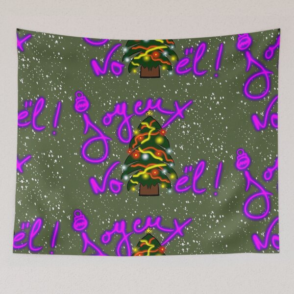 Item preview, Merry Christmas and Christmas tree in the snow designed and sold by BV-creas.
