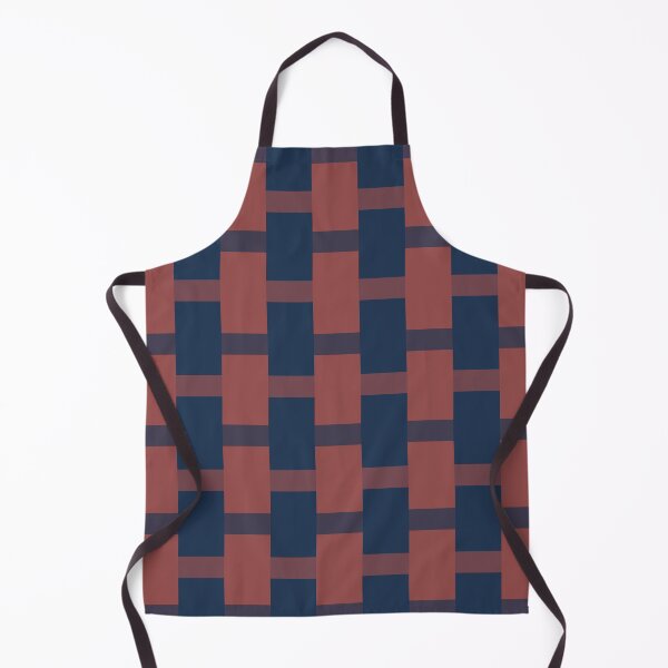 Item preview, Navy and red checked stripes designed and sold by Abbara.