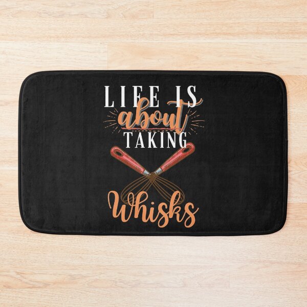 Item preview, Life is about Taking Whisks- Whisk Pun- Black T-shirt designed and sold by EvaWolf.