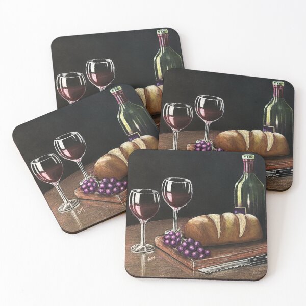 Item preview, Bread & Wine designed and sold by GardenPartyArt.
