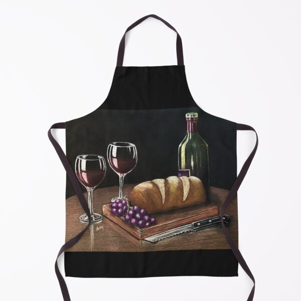 Item preview, Bread & Wine designed and sold by GardenPartyArt.