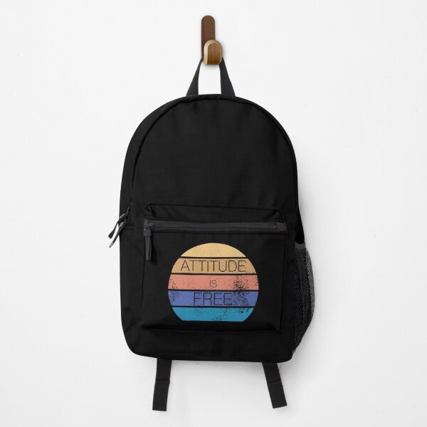 Item preview, Attitude is Free - Sunset Beach Colors - Distressed designed and sold by LookFrog.