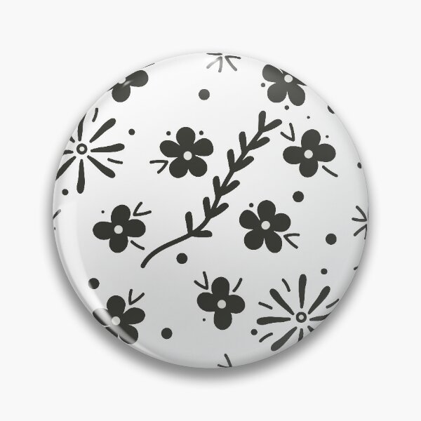 Item preview, Monochrome flowers designed and sold by Sandcastleill.