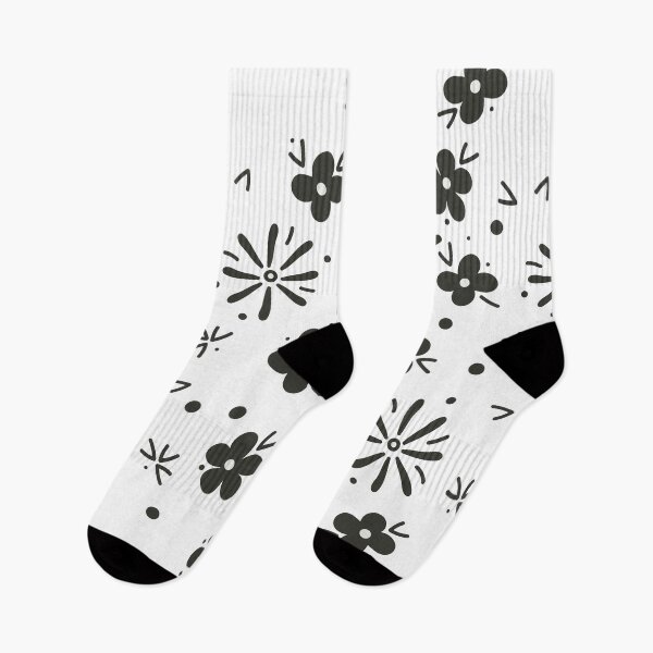 Artikelvorschau, Monochrome Blumen entworfen und verkauft von Sandcastleill.