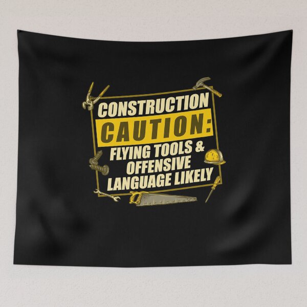 Item preview, Construction Caution Construction workers construction site construction designed and sold by DoSt-997.
