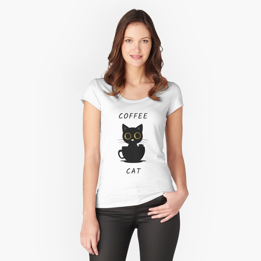 Item preview, Fitted Scoop T-Shirt designed and sold by sketchypages.