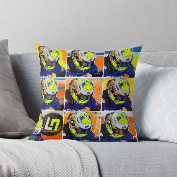 L@ndo Norrris graffiti painting by DRAutoArt Throw Pillow
