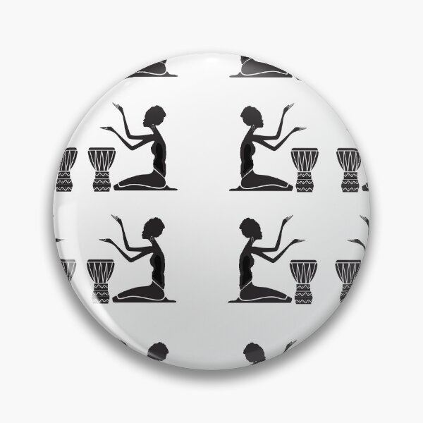 Item preview, African Women Drumming Silhouettes designed and sold by Shoppe-of-Horus.