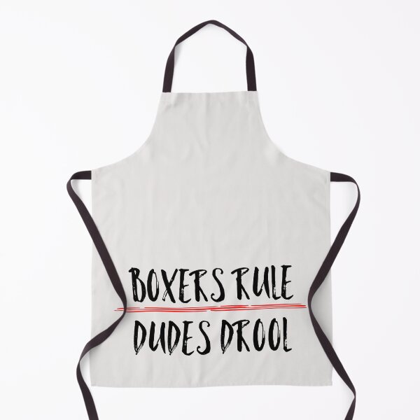 Item preview, Boxers Rule Dudes Drool Funny Quote designed and sold by AMSonArt.
