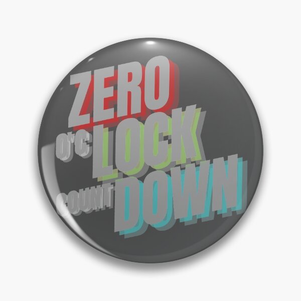 Item preview, ZERO o'cLOCK countDOWN designed and sold by Feather-Apparel.