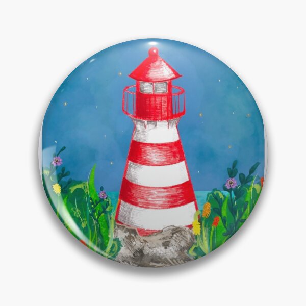 Item preview, To the Lighthouse Illustration designed and sold by Maya Marie.