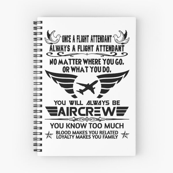 Item preview, Once a flight attendant always a flight attendant designed and sold by Jamboprints.