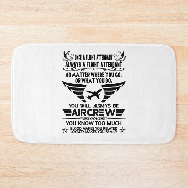 Item preview, Once a flight attendant always a flight attendant designed and sold by Jamboprints.