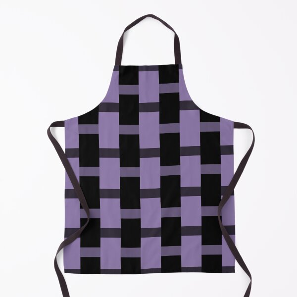 Item preview, Black and purple checked stripes designed and sold by Abbara.