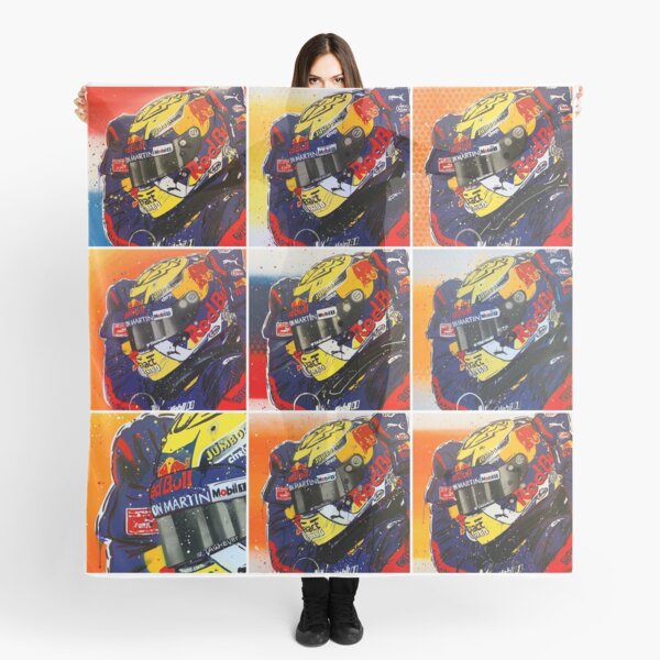 Max Verrstapppen graffiti painting by DRAutoArt Scarf