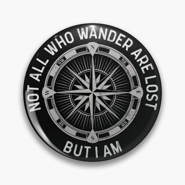 Item preview, Not All Who Wander Are Lost, But I Am designed and sold by gorillamerch.