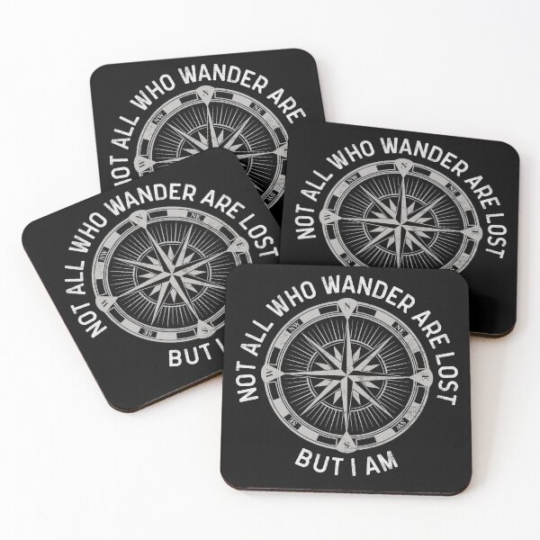 Item preview, Not All Who Wander Are Lost, But I Am designed and sold by gorillamerch.