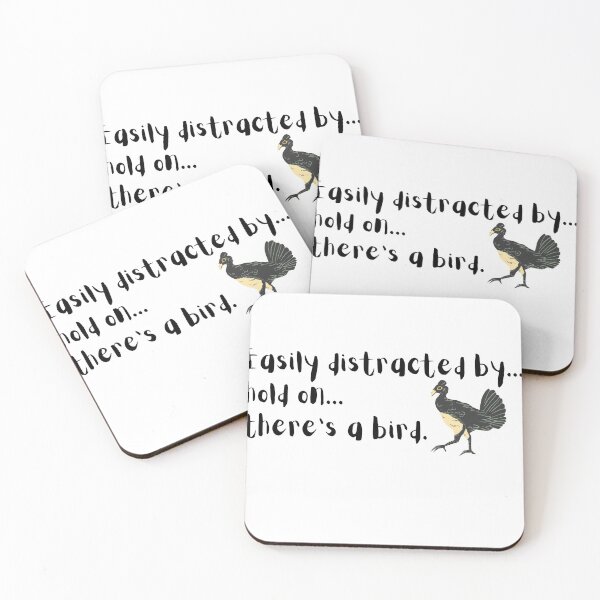 Item preview, Easily distracted by birds funny bird quote designed and sold by TheWaterBirds.